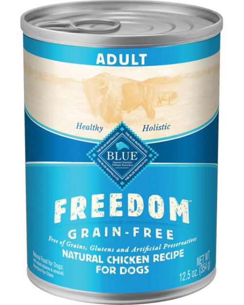 Blue D Freedm Gf Ckn 12.5oz{L - x} - Dog