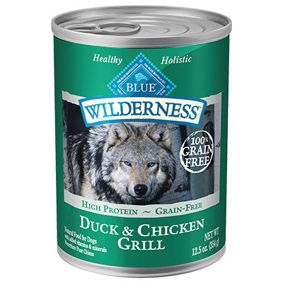 Blue D Wldns Gf Dck Ckn 12.5oz{L - x} - Dog