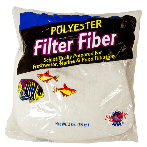 Blue Ribbon 100% Polyester Filter Floss Media 2 oz - Aquarium
