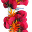 Blue Ribbon Colorburst Florals Broad Lily Leaf Aquarium Plant Red XL