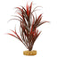 Blue Ribbon ColorBurst Florals Gravel Base Sword Plant Red 10 in - Aquarium