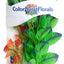 Blue Ribbon Colorburst Florals Melon Leaf Aquarium Plant Green LG