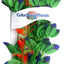 Blue Ribbon Colorburst Florals Melon Leaf Aquarium Plant Green XL