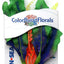 Blue Ribbon Colorburst Florals Waffle Leaf Aquarium Plant Green SM