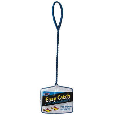 Blue Ribbon Easy Catch Net Fine Mesh Blue/White 4 in