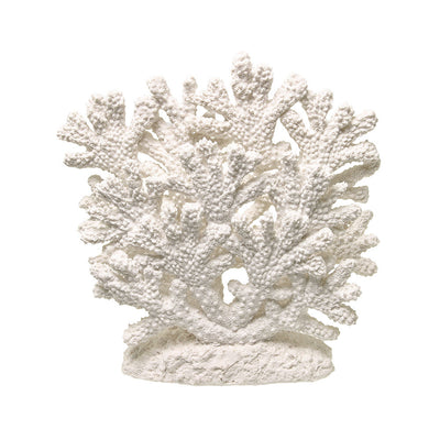 Blue Ribbon Exotic Environments Coral Fan Aquarium Ornament White 9in MD