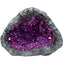 Blue Ribbon Exotic Environments Geode Stone Purple 6.5 in - Aquarium