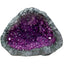 Blue Ribbon Exotic Environments Geode Stone Purple 6.5 in