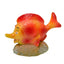 Blue Ribbon Exotic Environments Long Nose Happy Fish Aquarium Ornament Red Orange Brown 3.26