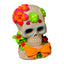 Blue Ribbon Exotic Environments Sugar Skull Flower Aquarium Ornament Multi - Color 3.75