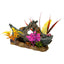 Blue Ribbon Exotic Environments Sunken Ship Floral Aquarium Ornament Multi-Color 4.76 in