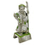 Blue Ribbon Exotic Environments Thai Warrior Aquarium Statue with Moss Grey Green 8.5