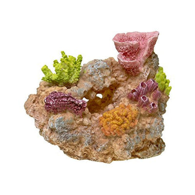 Blue Ribbon Ornament Coral Reef Rock Small {L-2} 030157019051