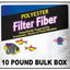 Blue Ribbon Polyester Filter Fiber 10lb Bulk Box {L - 1}030786(D) - Aquarium