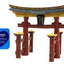 Blue Ribbon Resin Ornament - Asian Creations Japanese Torii Gate {L+1} 030695 030157015954