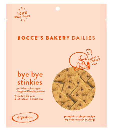 Bocce's Bye Bye Stinkies Soft & Chewy 6 oz 850012629634