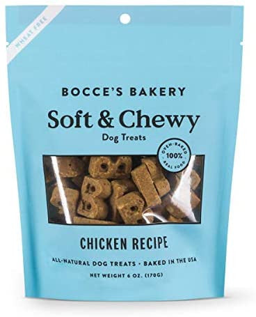 Bocces D Sft Chw Ckn 6oz{L + x} - Dog