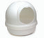 Booda Dome Cat Litter Box Pearl White LG