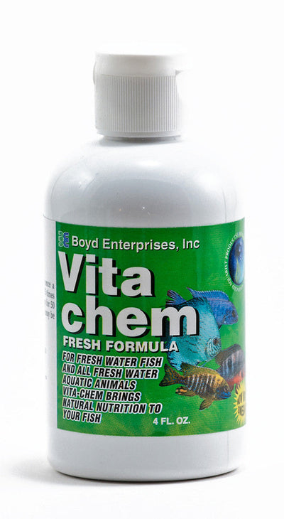 Boyd Enterprises VitaChem Fresh Formula Multi-Vitamin Freshwater Fish Supplement 4 fl. oz