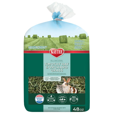Kaytee Timothy Hay & Orchard Grass 48 oz 071859006987