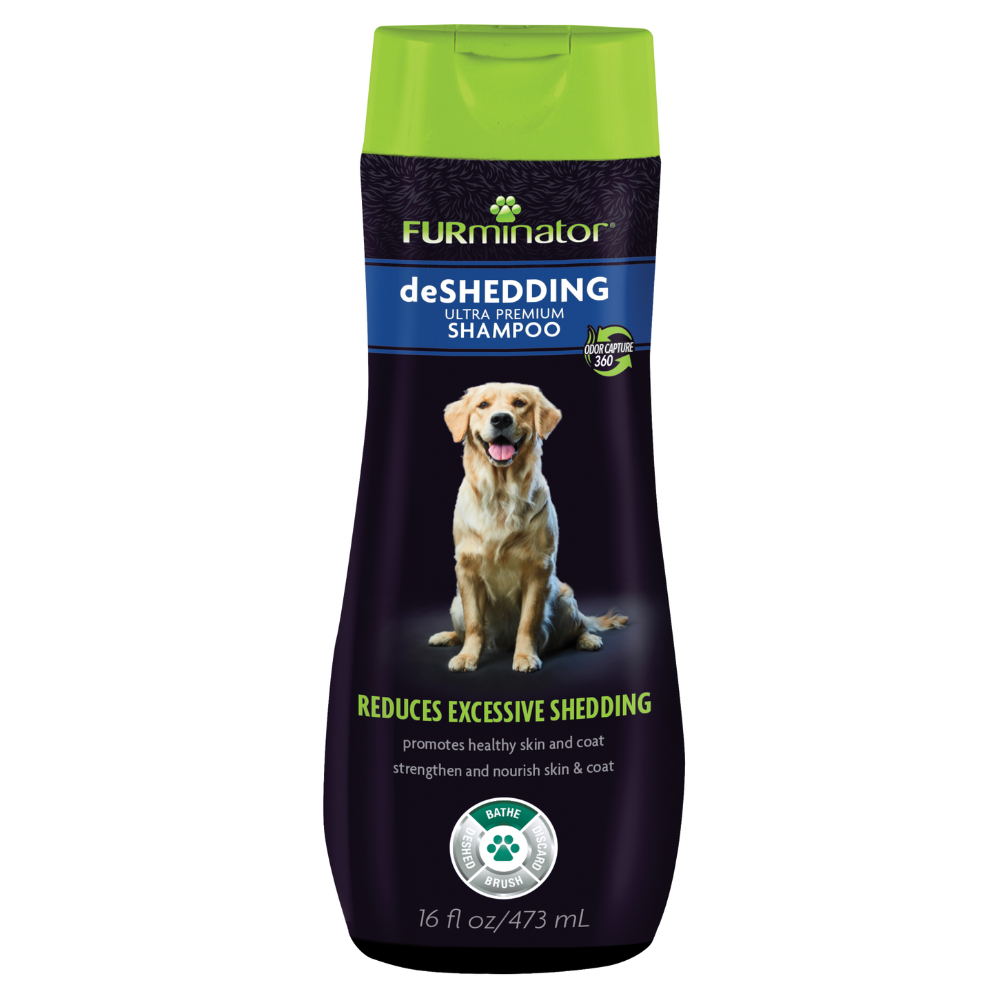 FURminator deShedding Ultra Premium Shampoo 16 oz 811794933173