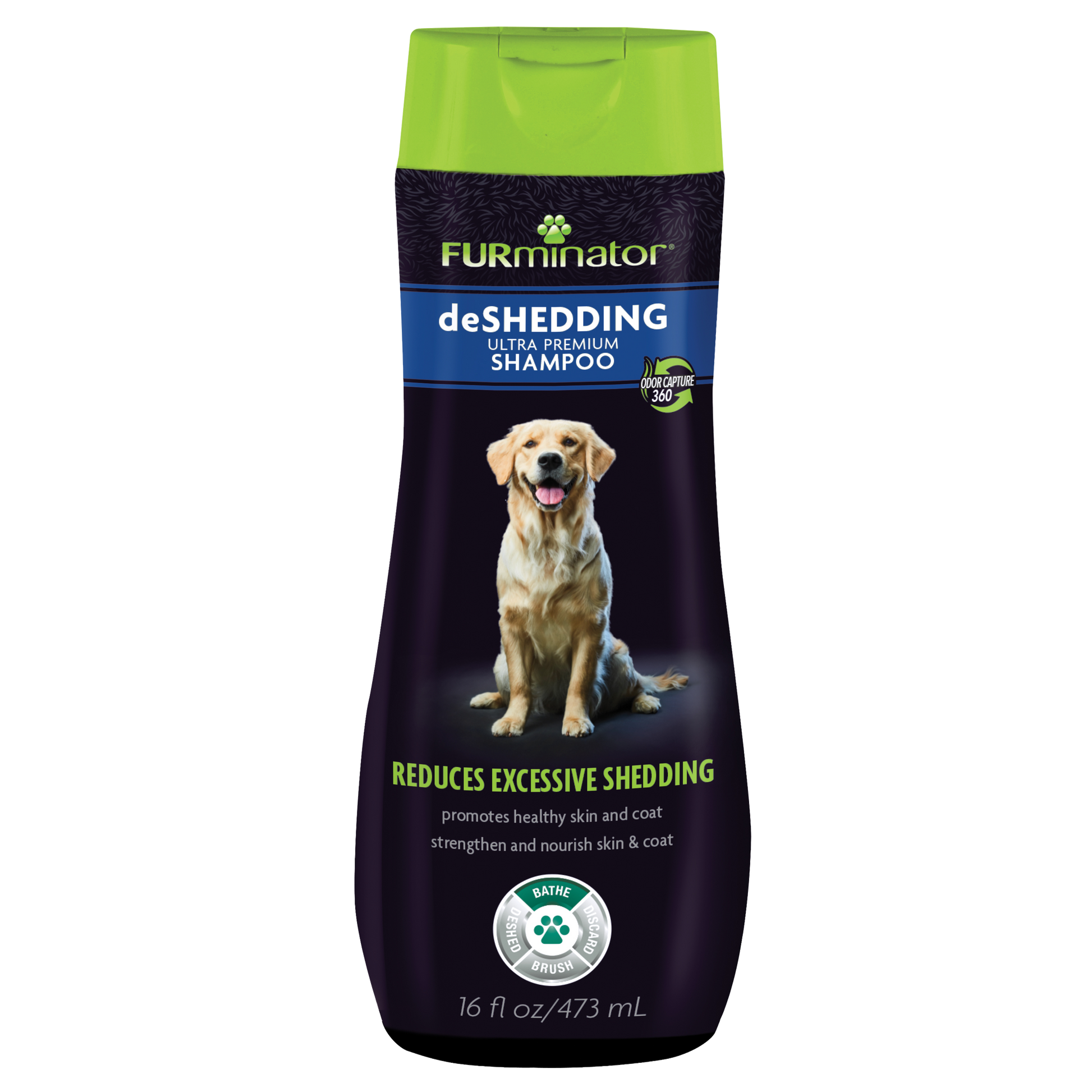 FURminator deShedding Ultra Premium Shampoo 16 oz 811794933173
