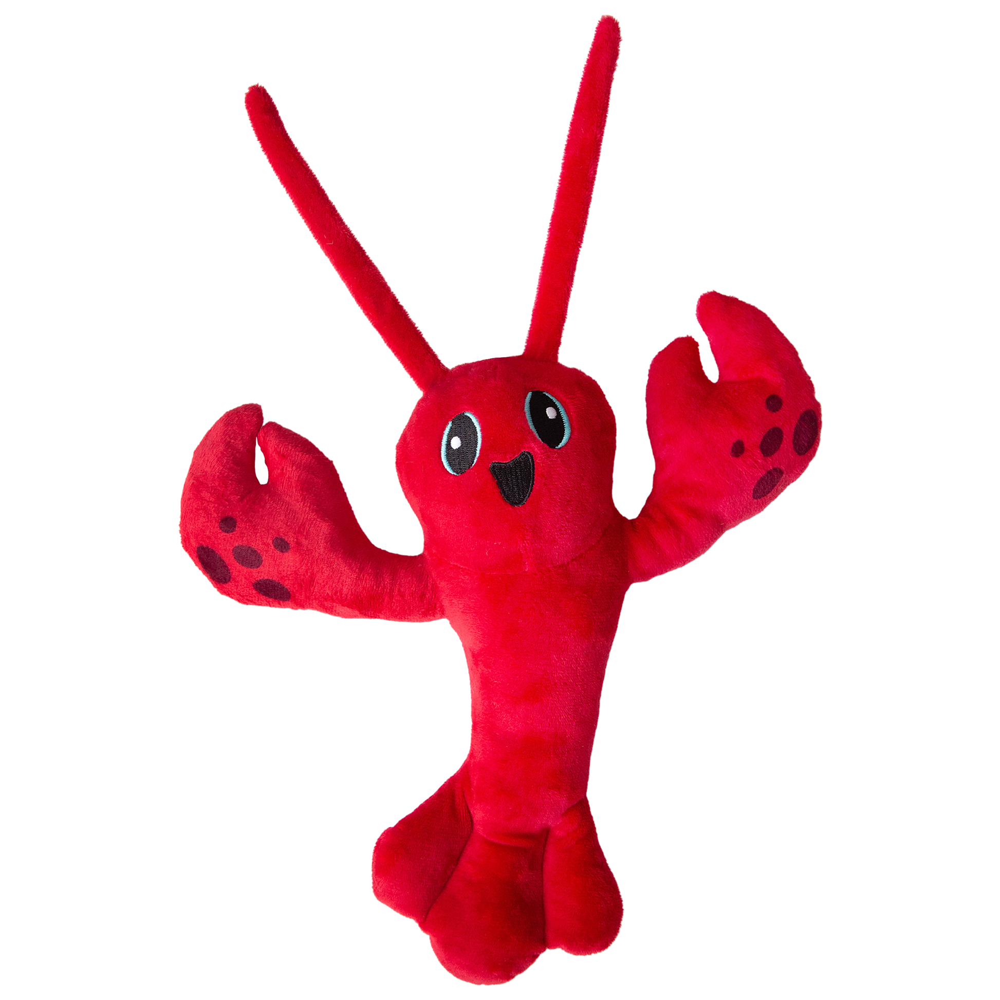 Snugarooz Luca the Lobster Plush Dog Toy 10 in 810120995182