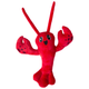 Snugarooz Luca the Lobster Plush Dog Toy 10 in 810120995182
