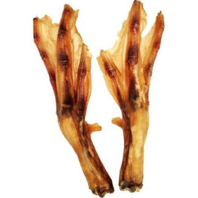 Bravo! Dry Roasted Duck Feet Bulk - 200/Case {L-1x} 294240 829546771768