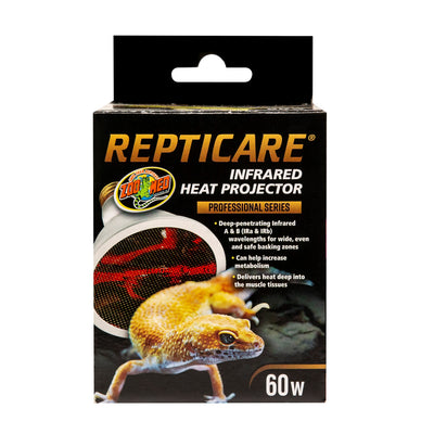 Zoo Med Repticare Infrared Heat Projector Bulb 60 W 097612313062