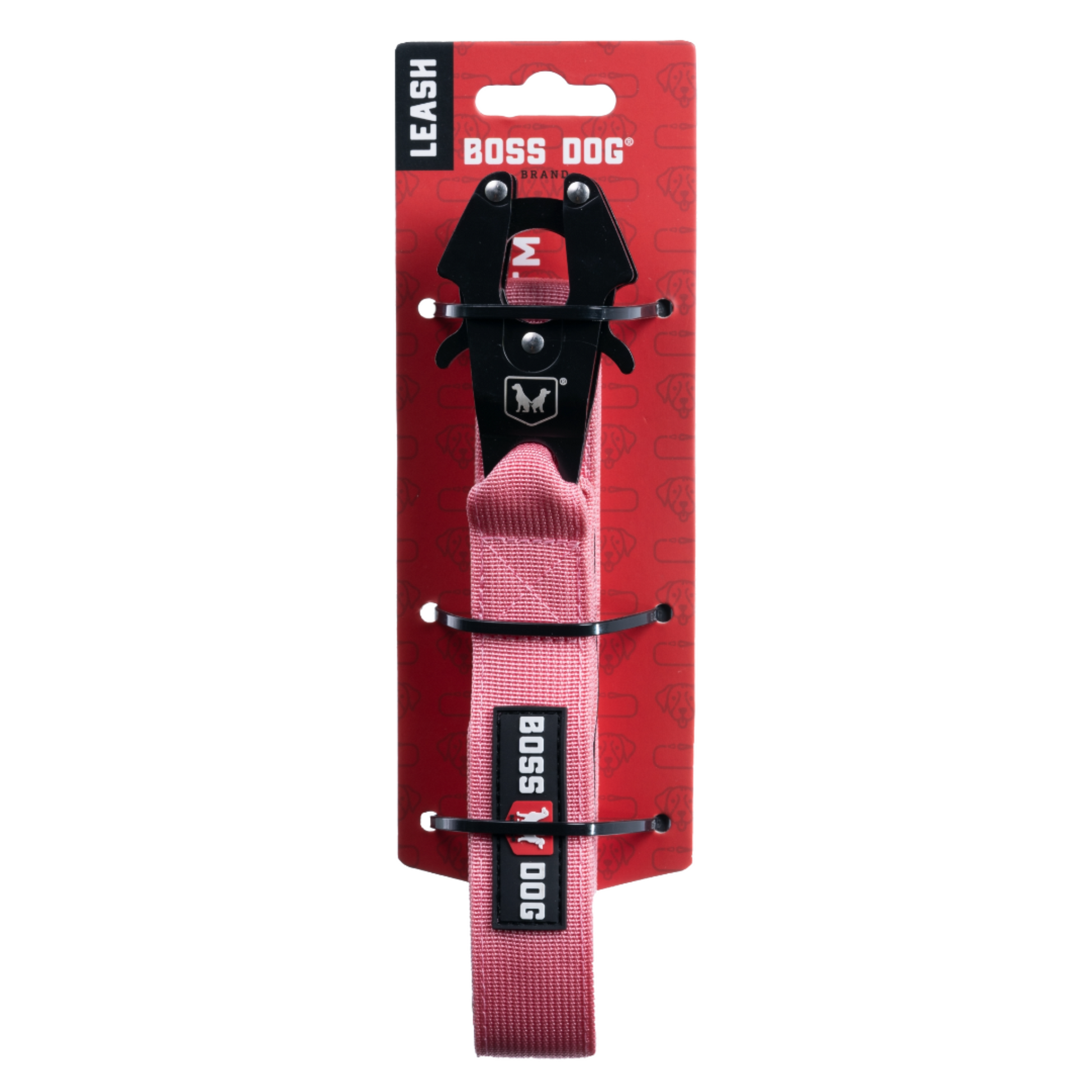 Boss Dog Tactical Dog Leash Pink 4 ft 850010391427