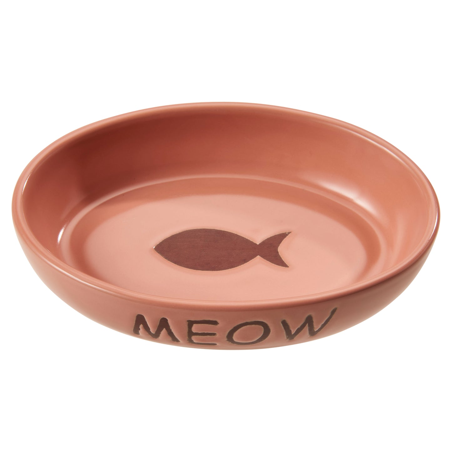 Spot Portofino Oval Cat Dish Blush Pink 6 in 077234586273