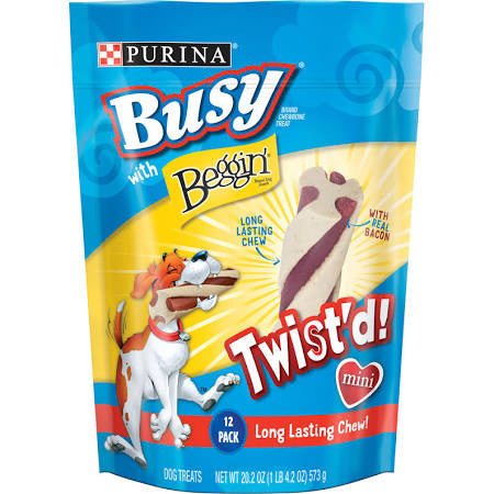 Busy Beggin Twist Mini 4/20.2z 381336 038100176431 – Pets Warehouse