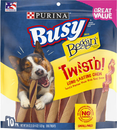 BUSY BEGN TWST SM/MD 4/36Z - Dog