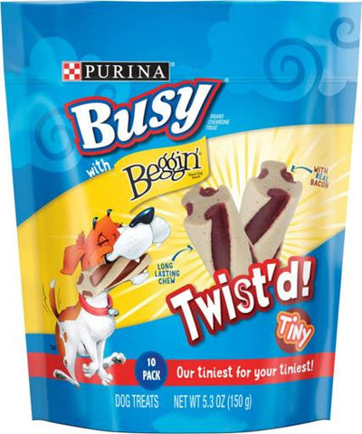 Busy Bone Twist’d Tiny 6/5.3z {L - 1}381562 - Dog