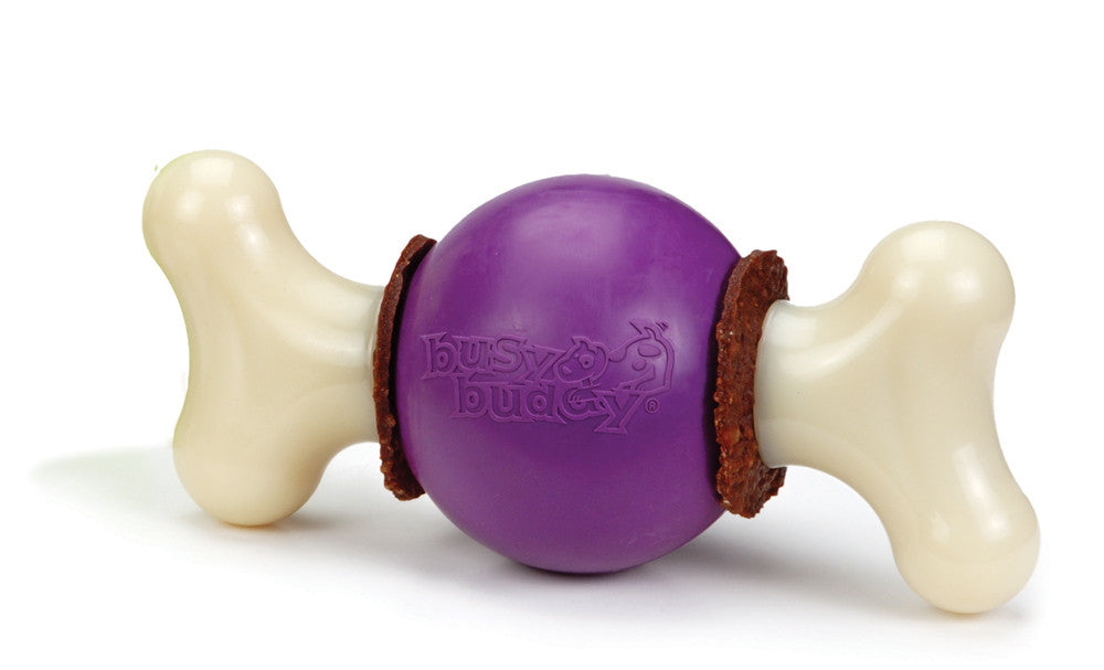 Busy Buddy Bouncy Bone Dog Chew Multi-Color MD/LG