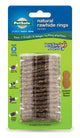 Busy Buddy Natural Rawhide Rings Peanut Butter LG Size C - Dog