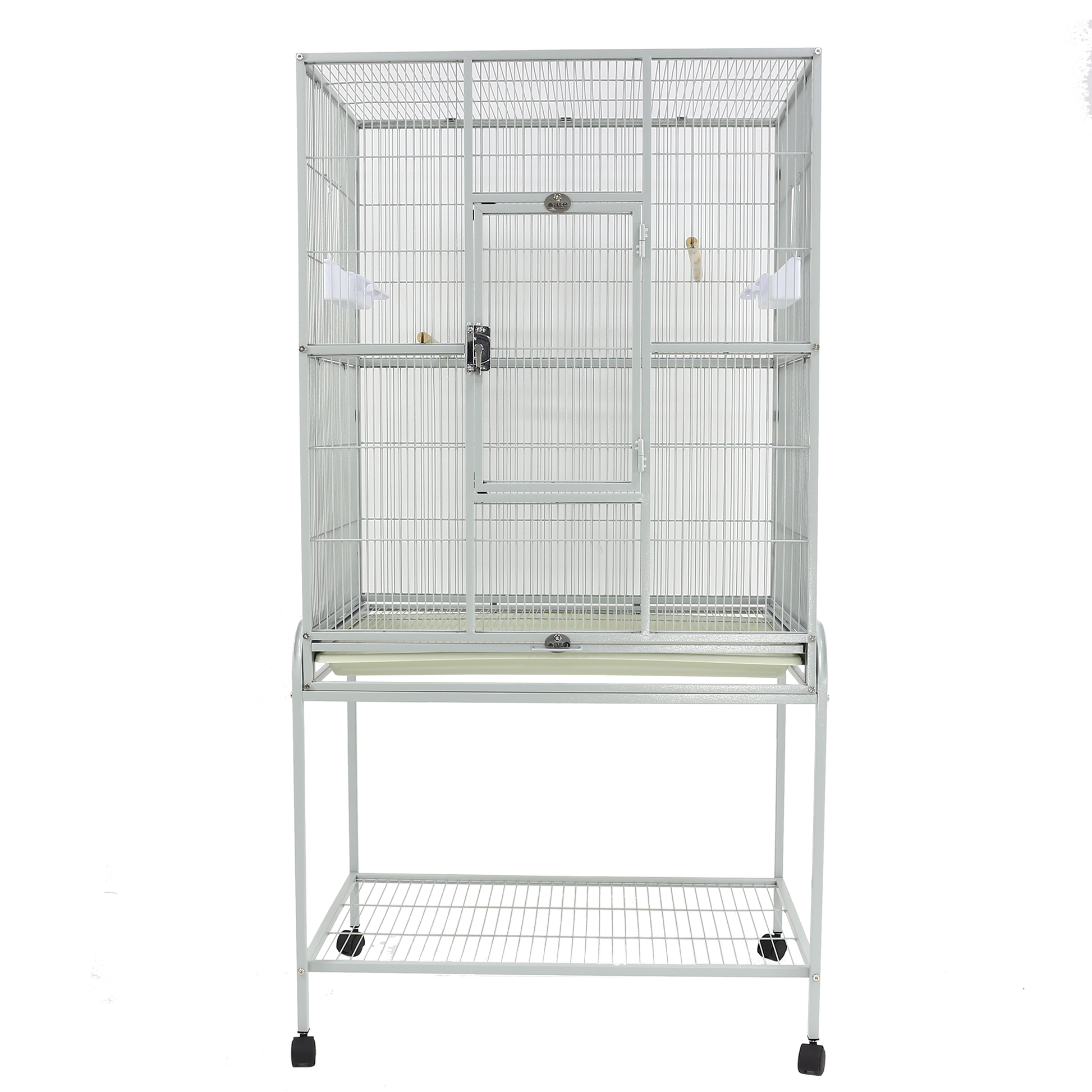 A & E Cages Flight Cage and Stand Platinum 31In X 20 in 644472014914