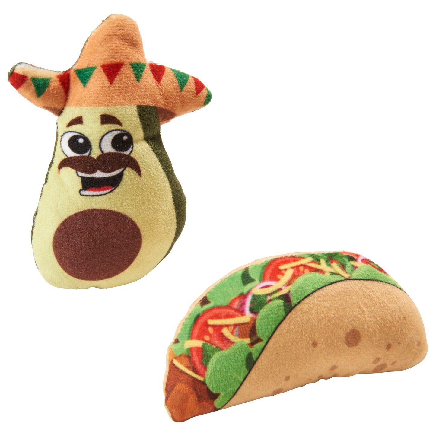 Spot Mexican Take Out Cat Toy Assorted Color 2 pk 077234521984
