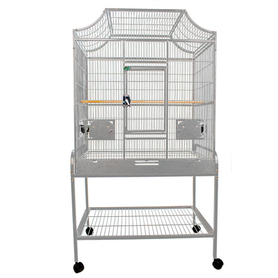 A & E Cages Elegant Style Flight Bird Cage Platinum 32In X 21 in 644472003673