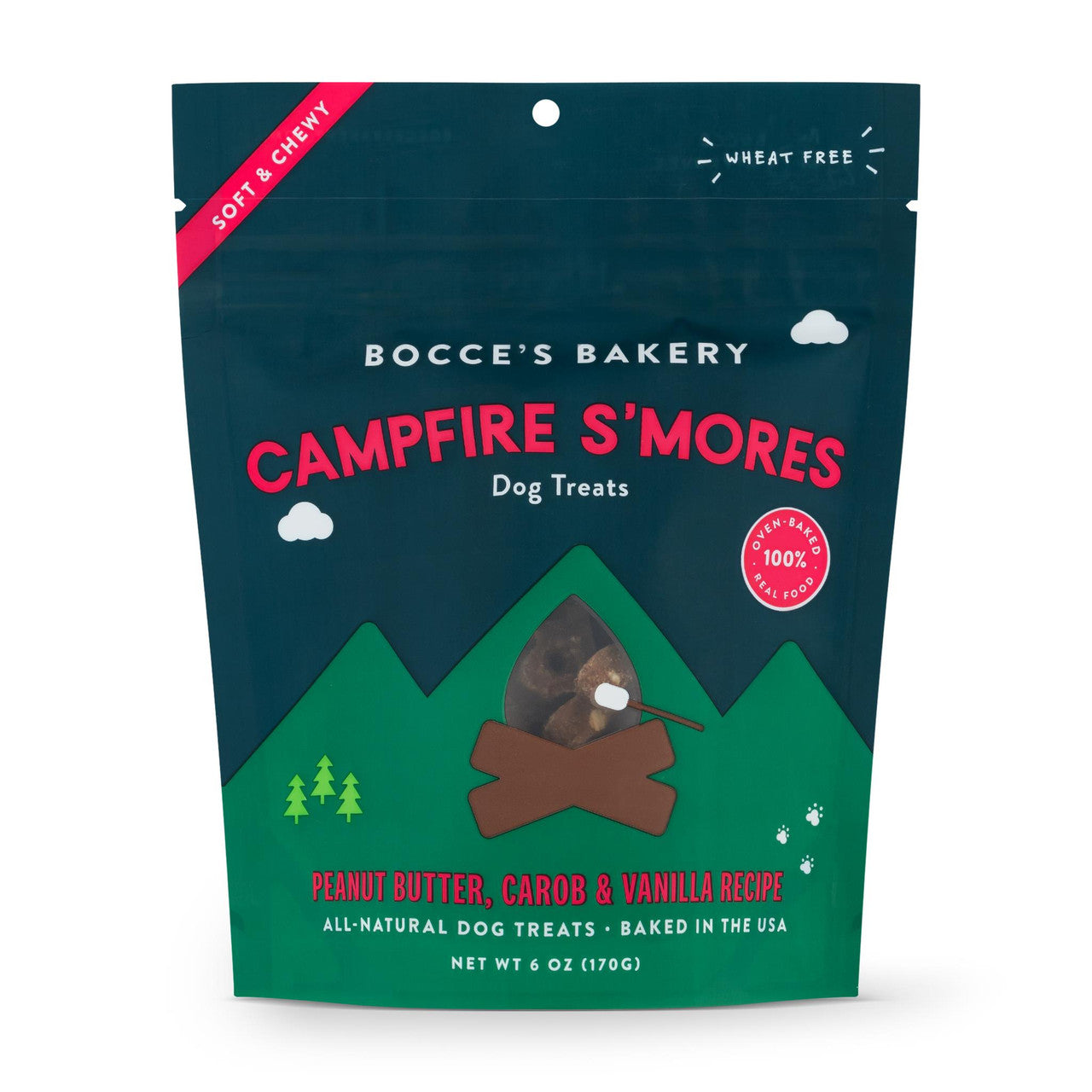 Campfire S'mores Soft & Chewy Treat 6 oz 850012629757