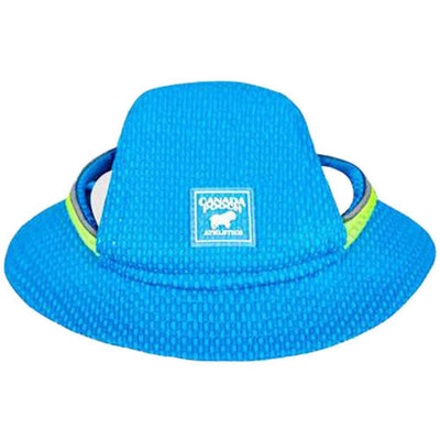Canada Pooch Dog Cooling Bucket Hat Blue Small