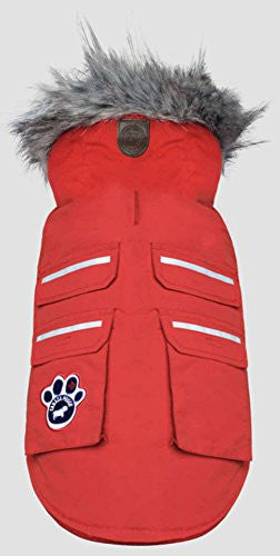 Canada Pooch Dog Everest Explorer Vest Red Reflect 8 {L-x} 628284010074