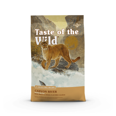 Taste of the Wild Canyon River Feline w/Trout and Smoked Salmon 5lb Bale {L+1} 418588