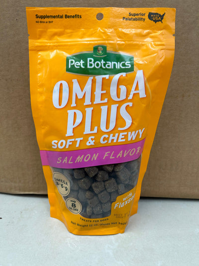 Cardinal Pet Botanics Healthy Omega Treats USA Salmon 12oz {L + 1 } 12117(DD) - Dog