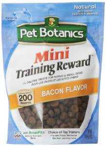 Cardinal Pet Botanics Training Rewards Mini Treats - Bacon 4oz {L + 1} 121143 Dog