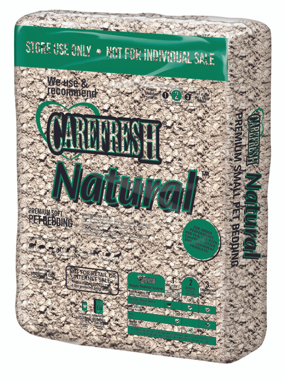 CareFRESH Complete Natural Paper Bedding (Store Use Only) 60 L