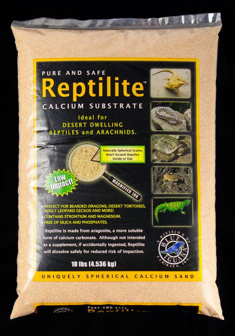 CaribSea All Natural Reptile Calcium Substrate Aztec Gold 10 lb