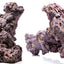 CaribSea LifeRock Shrooms Purple Brown 12 in 2 Pack - Aquarium