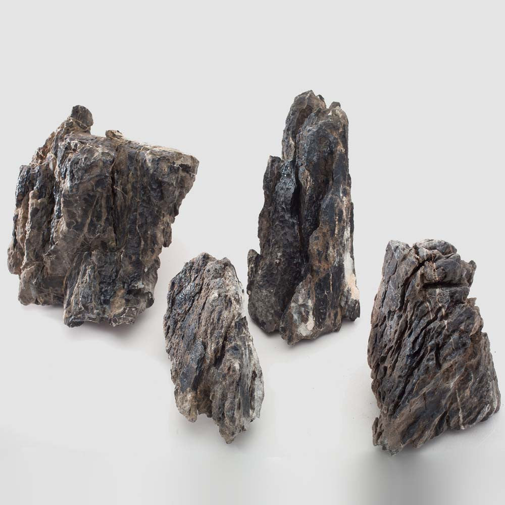 CaribSea Mountain Stone Freshwater Rock Black, Grey 25 lb